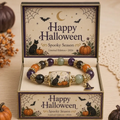 🎃 Limited Edition Halloween Beaded Bracelet Set | Spooky Cute Gift Jewelry