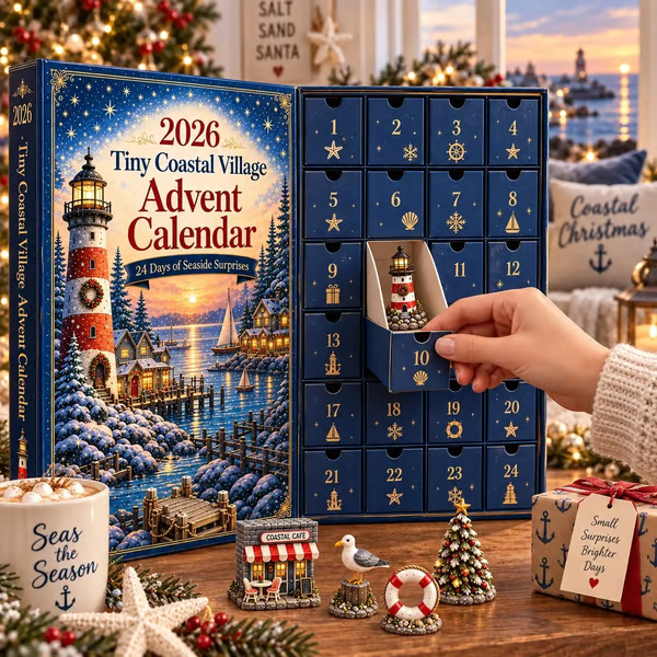🌅Tiny Coastal Village Advent Calendar 2026