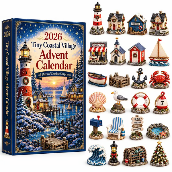 🌅Tiny Coastal Village Advent Calendar 2026