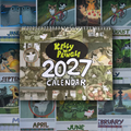 📆 2027 Kelly Pringle Calendar【Calendar and Sticker sheet】