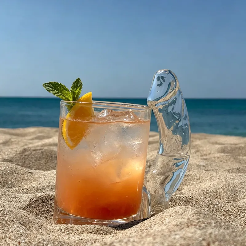 Fun D-Cup Shaped Glass